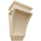 Ekena Millwork 6"W x 4"D x 9"H Arts and Crafts Corbel, Rubberwood COR06X04X09ARRW - alternate 1